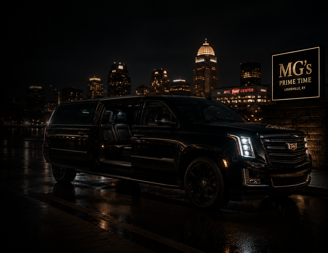 VIP limo arrival